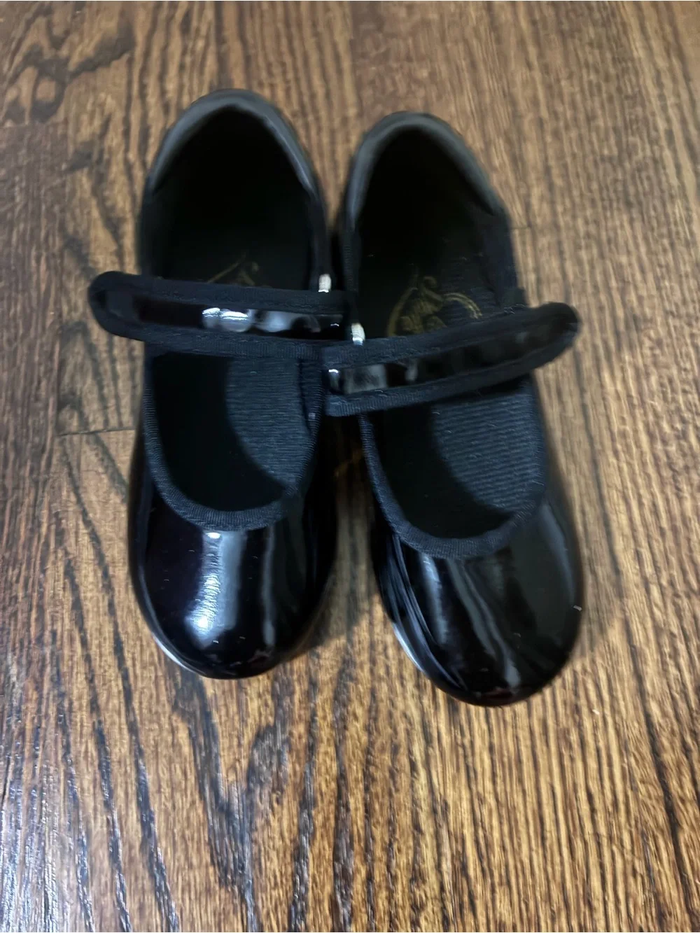Toddler Girls Size 8 Black Tap Shoes